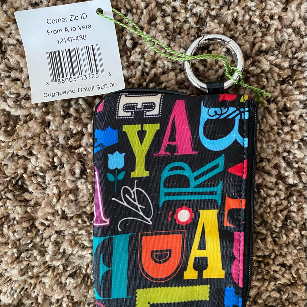 Vera Bradley Key Wallet NWT.
